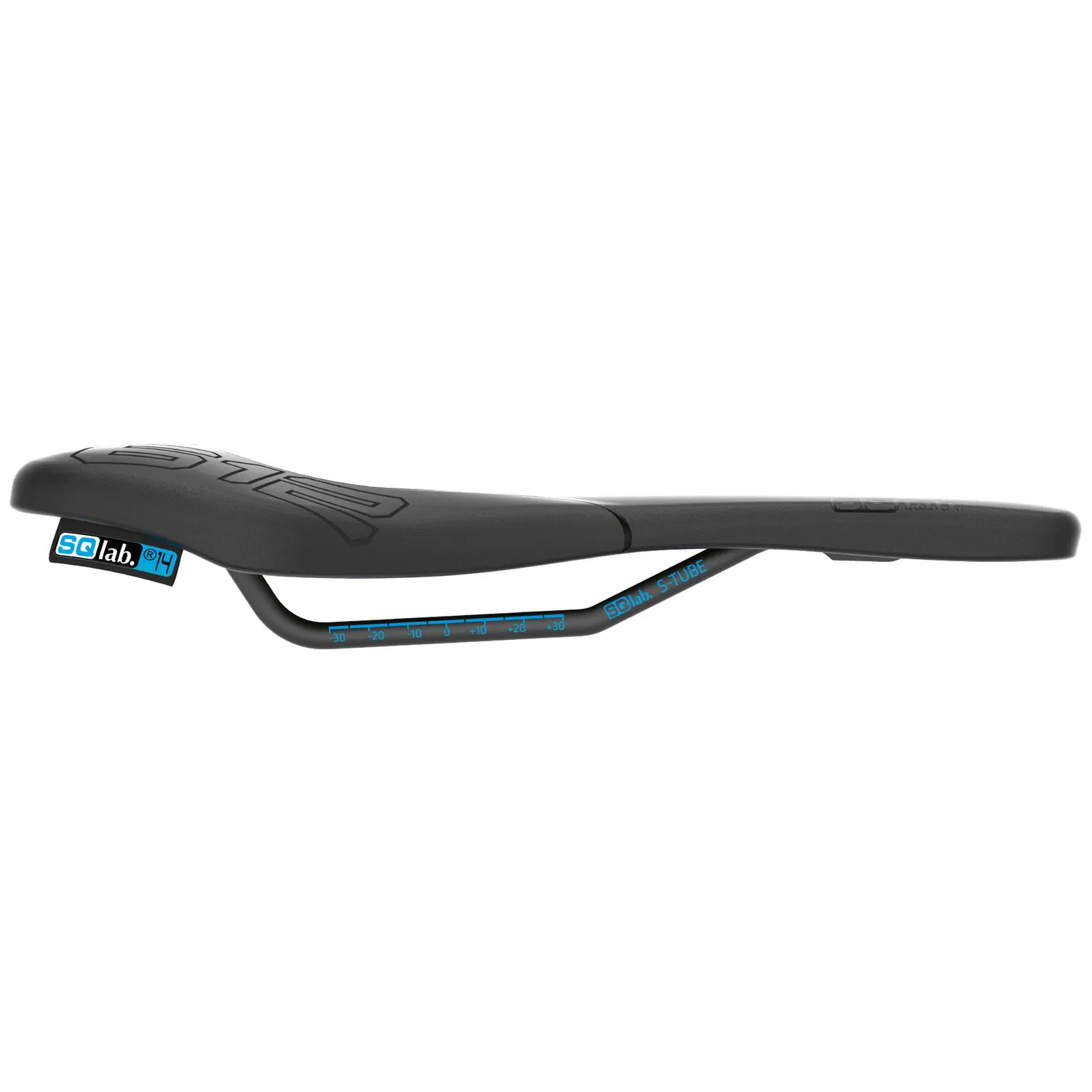 SQlab Sattel 612 ERGOWAVE® S-Tube• Ergonomischer Rennradsattel