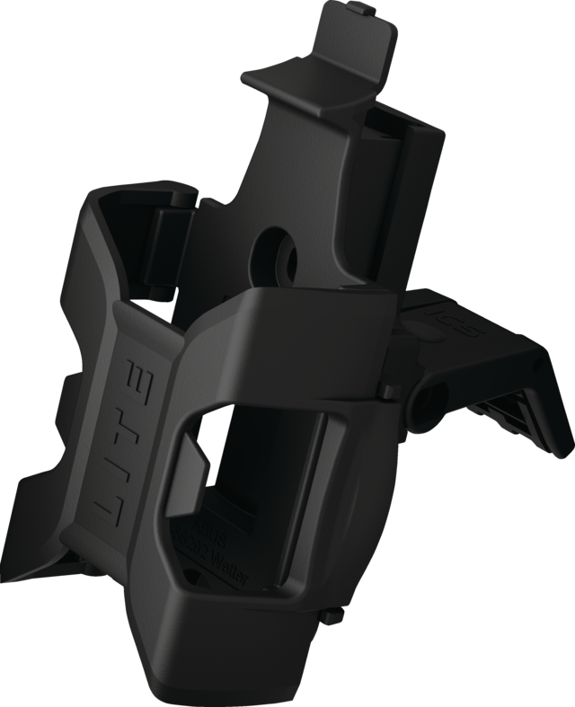 Abus Faltschloss BORDO™ Lite 6055K85 schwarz + Halter SH