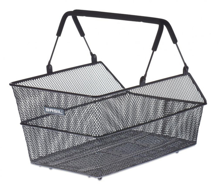 Basil Hinterradkorb Cento Multi-System schwarz 45x33x24 cm