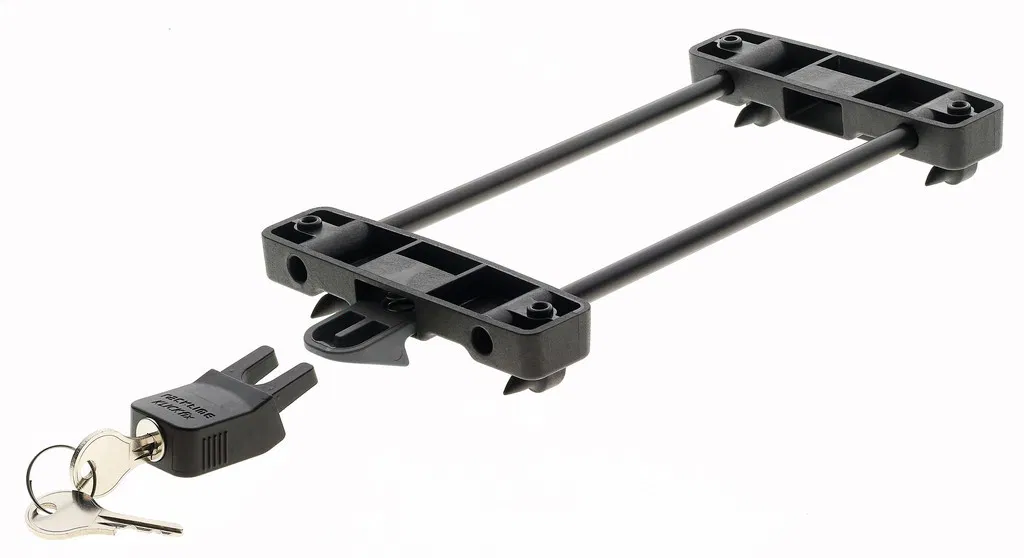 Racktime Systemadapter Snapit Lochabstand 195 x 100mm, ohne Schloss