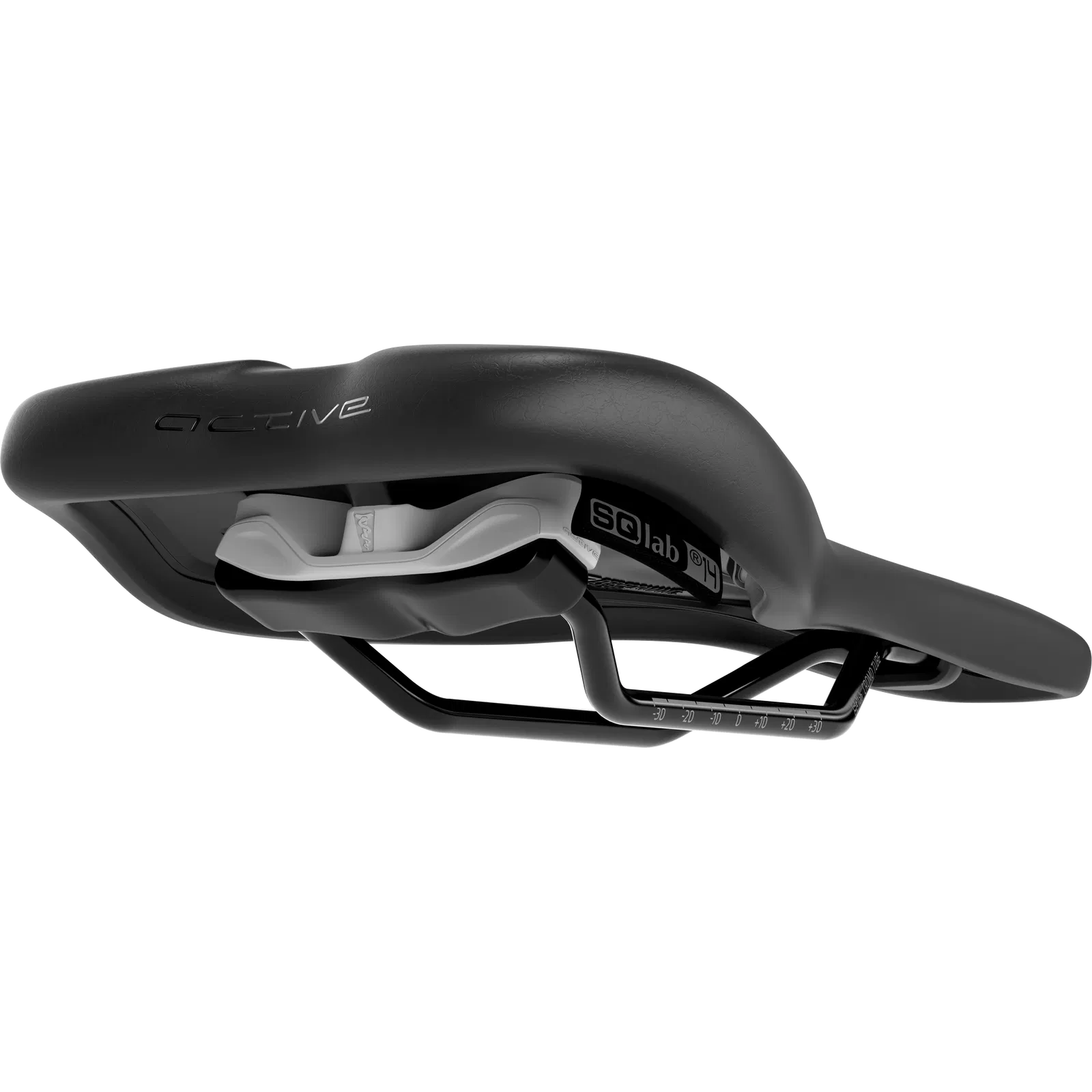 SQlab Sattel 610 ERGOLUX® active 2.1 • Fahrradsattel für lange Touren