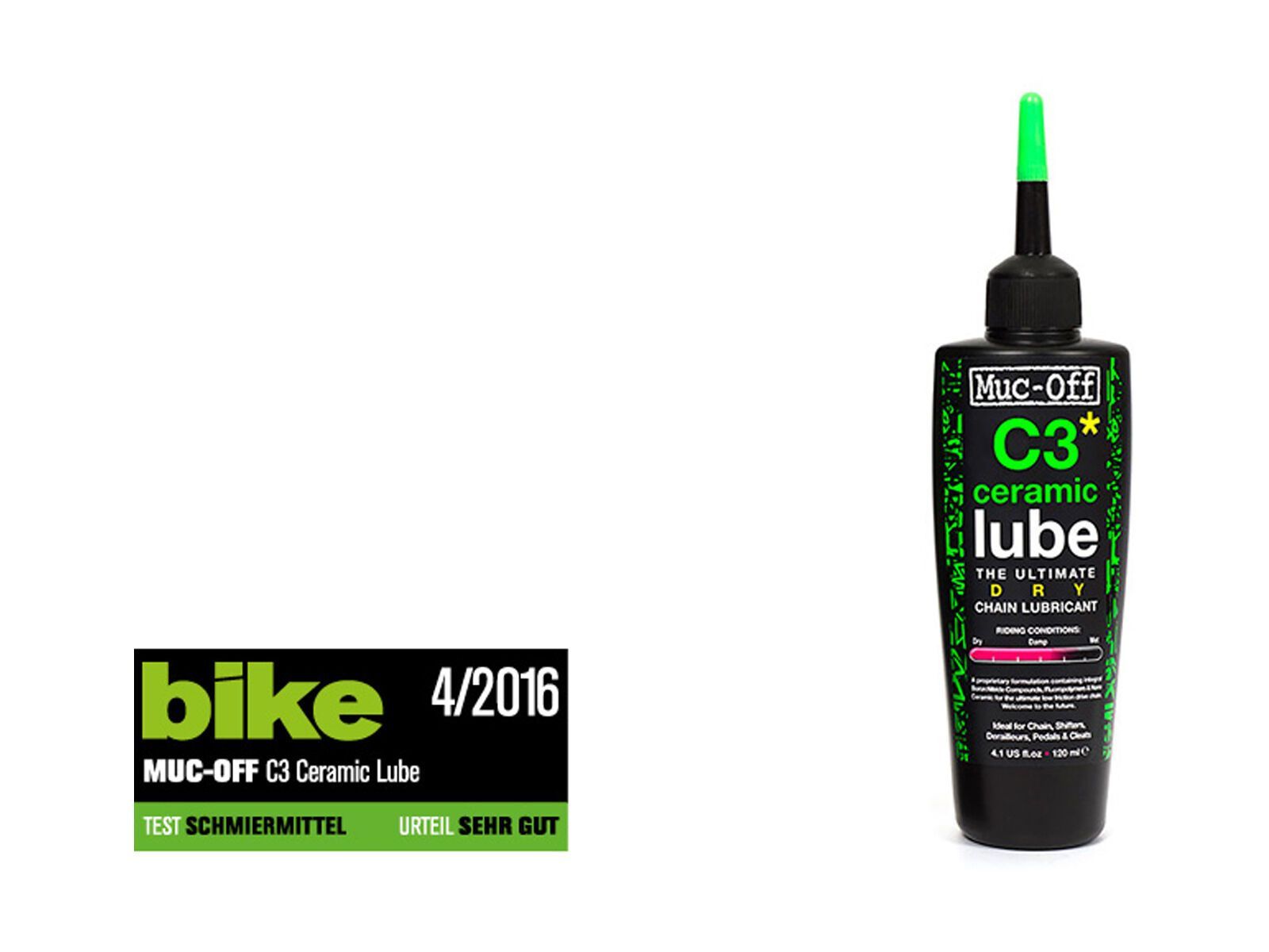 Muc Off C3 Dry Ceramic Lube 120ml