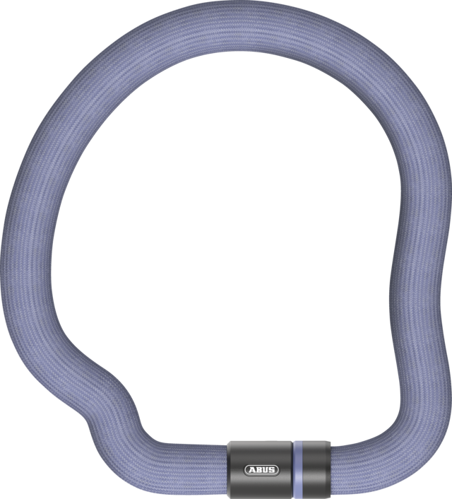 Abus Goose Lock 6206K/110 flint • Formstabiles & biegsames Schloss mit Soft Touch