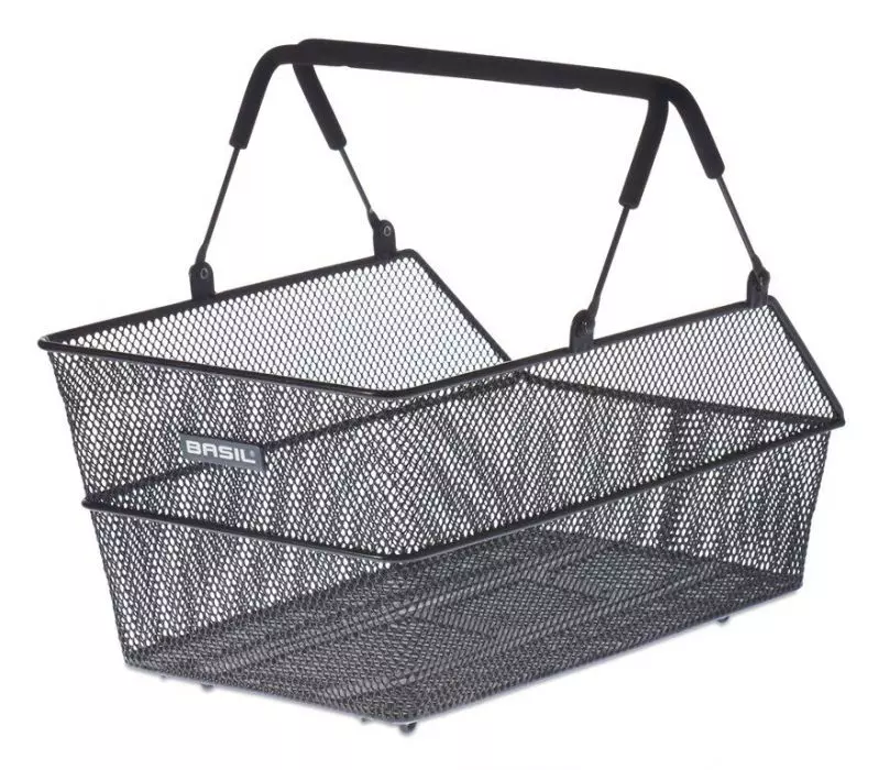 Basil HR-Korb Cento MIK 45x33x24 cm, schwarz, engmaschiger Stahl