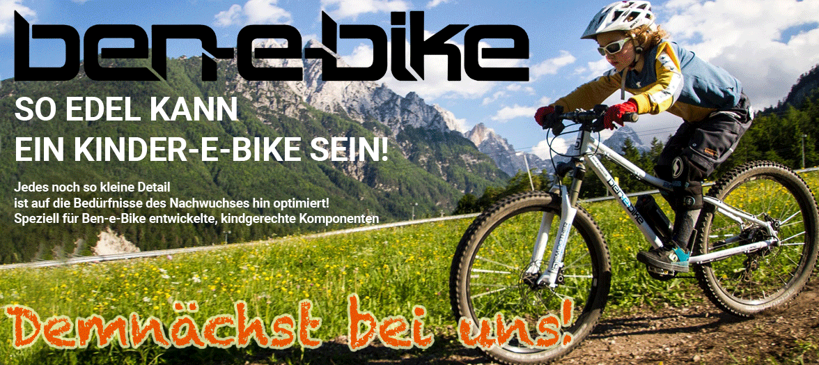 Ben-e-Bike Kinderräder
